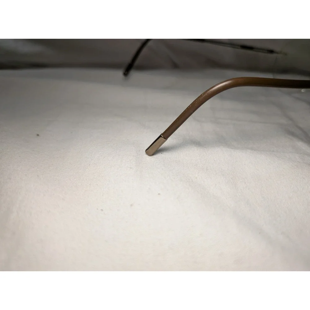 Silhouette‎ 5521 EP 6040 Rimless Eyeglasses Gunmetal Brown 48-21 145 Austria